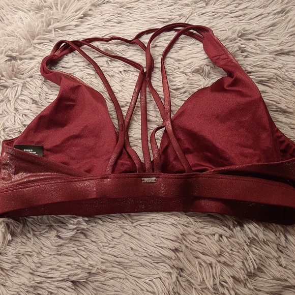 Victoria Secret PINK Shimmer Bra Size Med - Picture 5 of 8